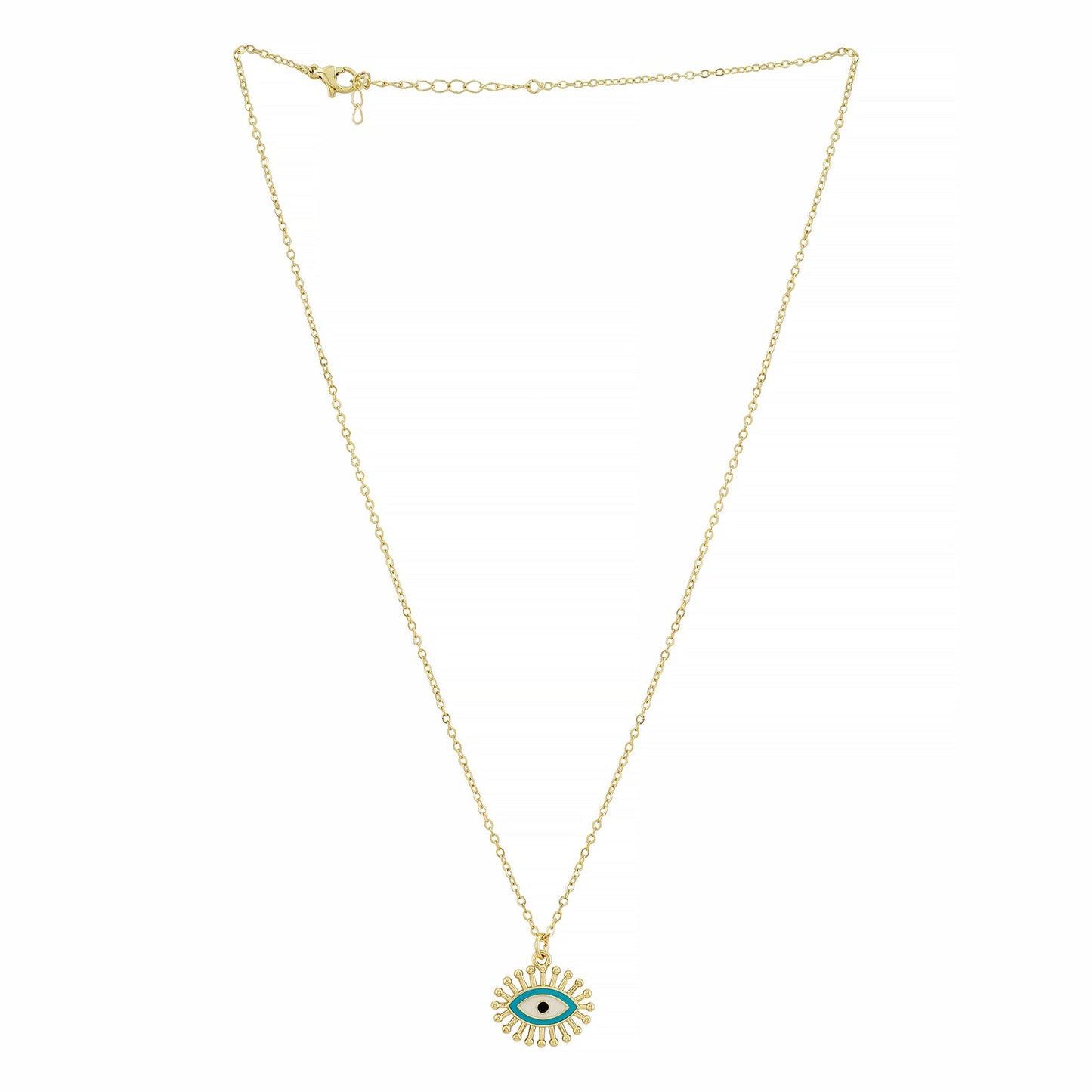 Aurahh Evil Eye Gold Necklace