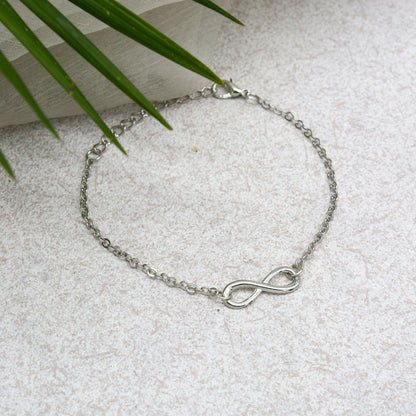 Infinity Silver Bracelet - Joker & Witch