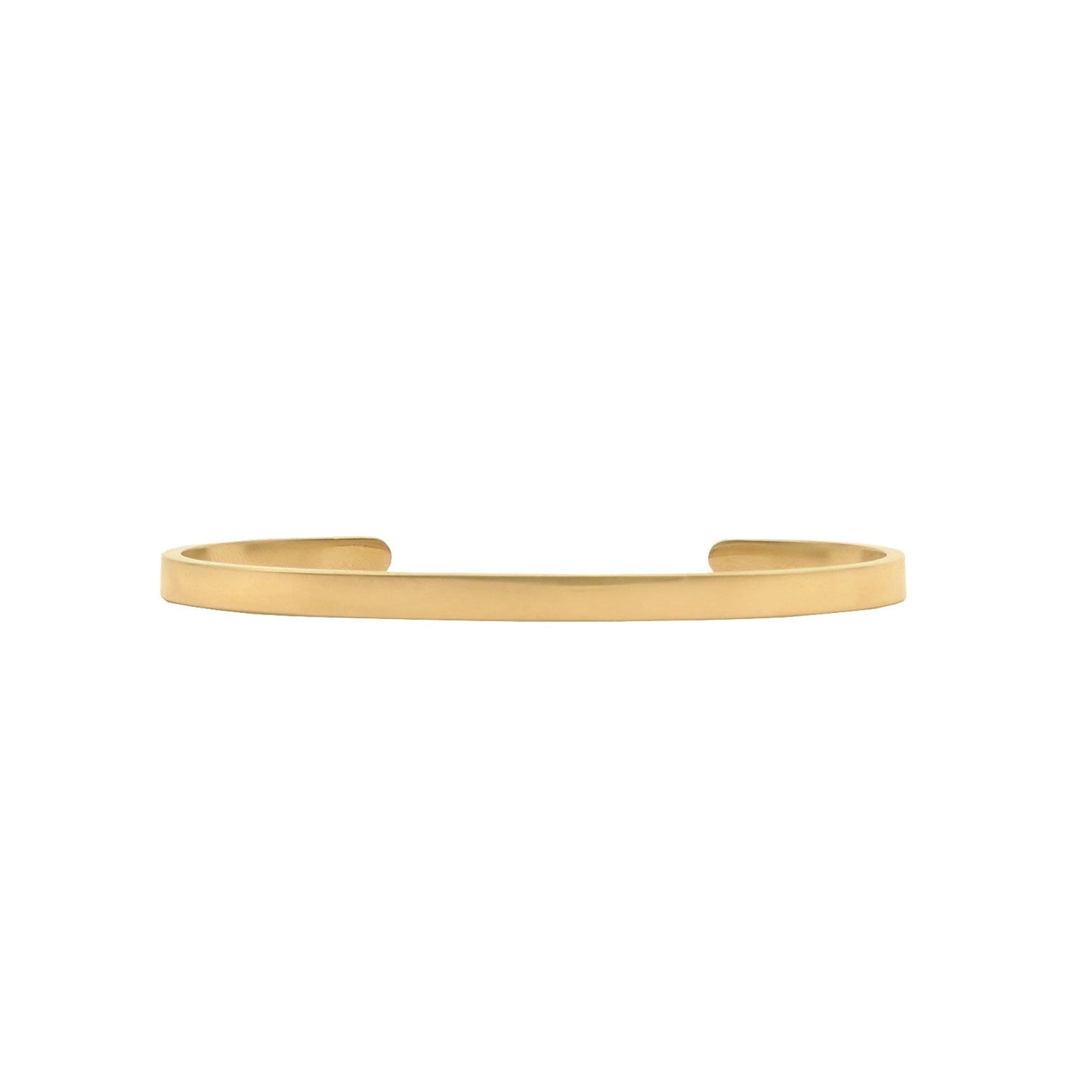 Minimal Gold Cuff Band
