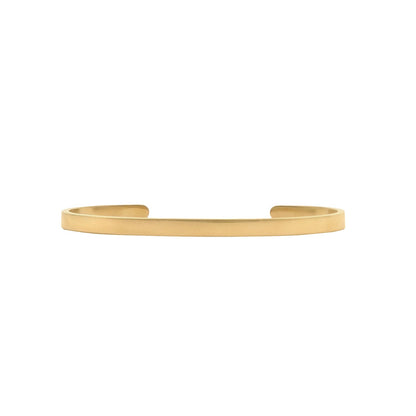 Minimal Gold Cuff Band