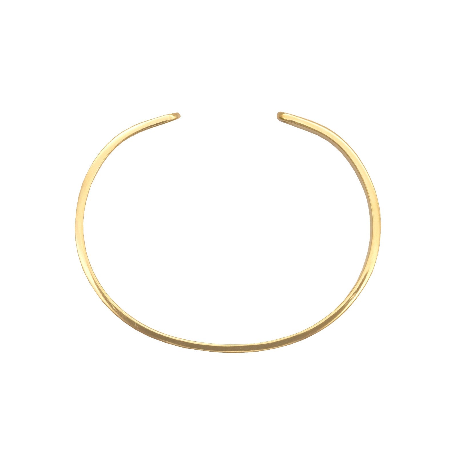 Minimal Gold Cuff Band