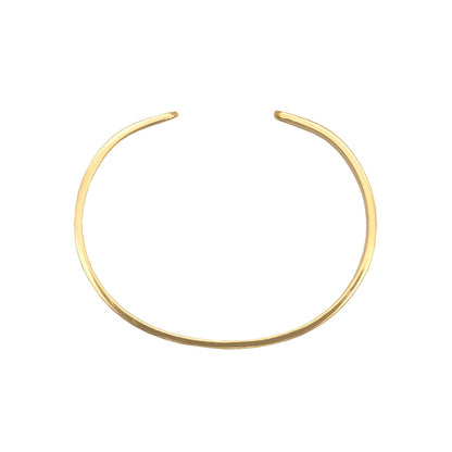 Minimal Gold Cuff Band