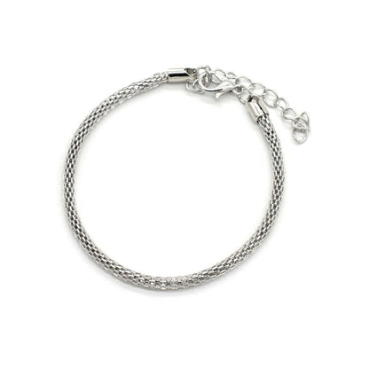 Enchanted Set Of 6 Silver Bracelets - Joker & Witch