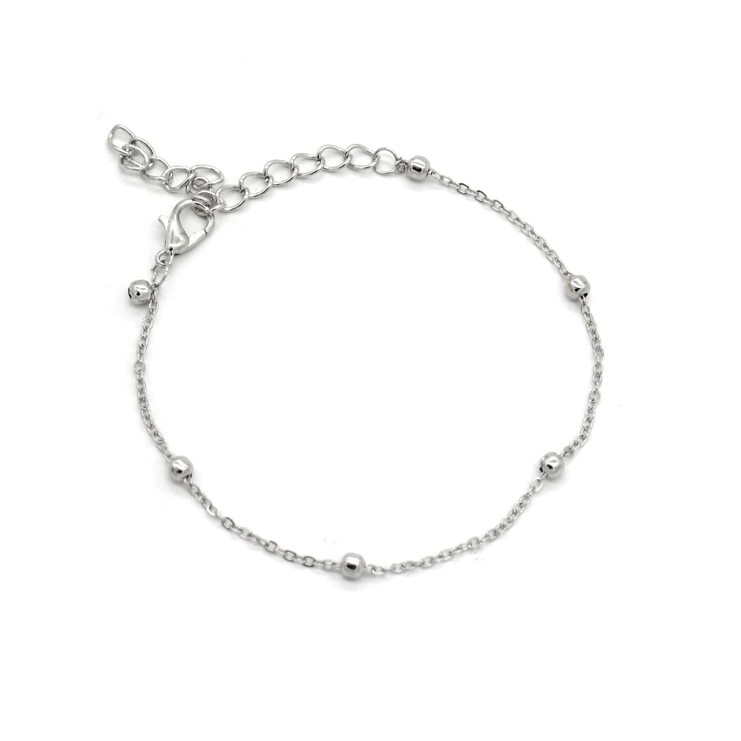 Hamsa Set Of 6 Silver Bracelets - Joker & Witch