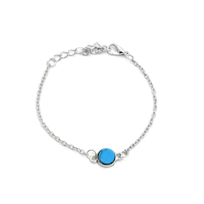 Hamsa Set Of 6 Silver Bracelets - Joker & Witch