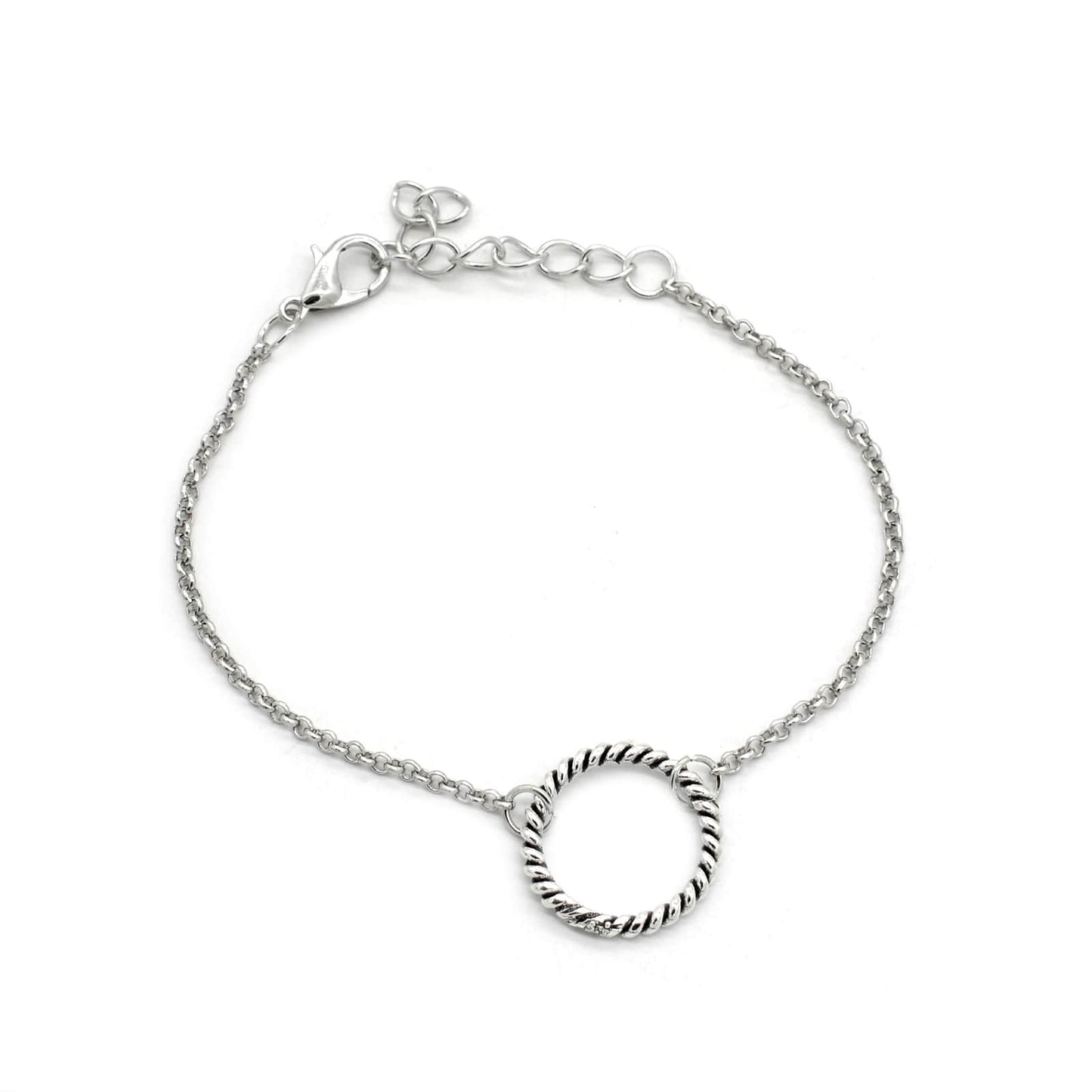 Hamsa Set Of 6 Silver Bracelets - Joker & Witch