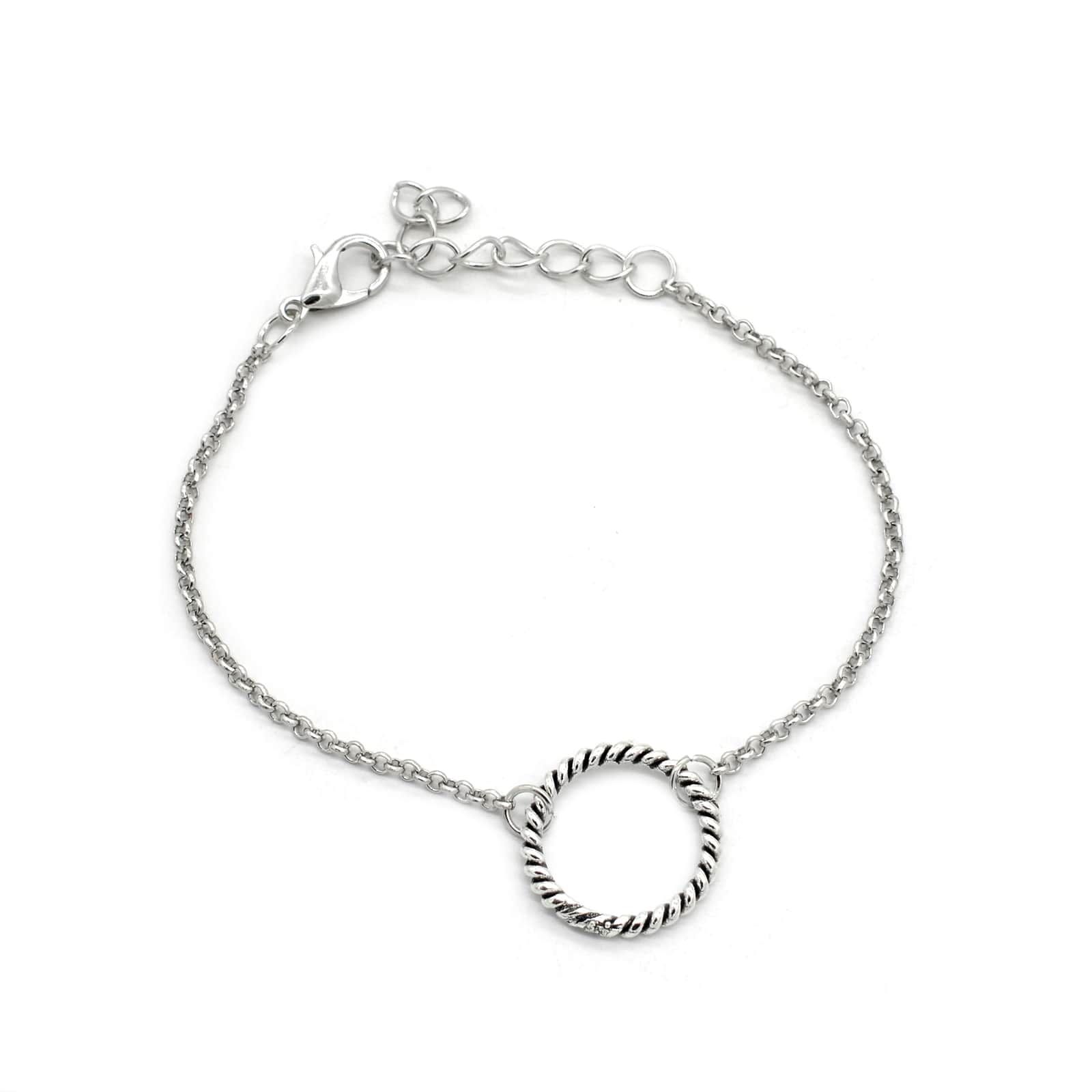 Hamsa Set Of 6 Silver Bracelets - Joker & Witch