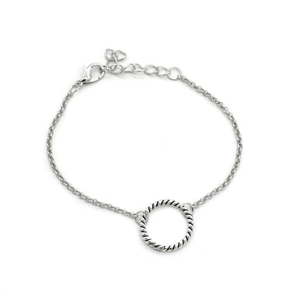 Hamsa Set Of 6 Silver Bracelets - Joker & Witch