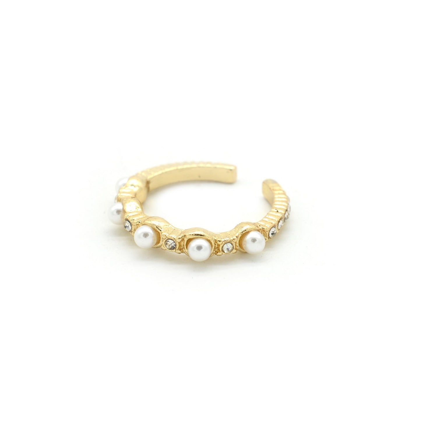 Pearlacent Gold Ring