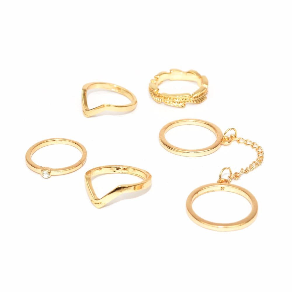 All Gold Jewelry Set
