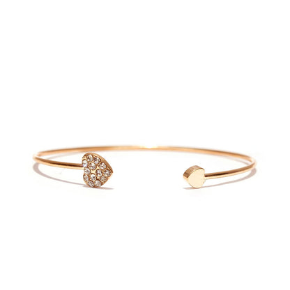 Gold Heart Bracelet - Joker & Witch
