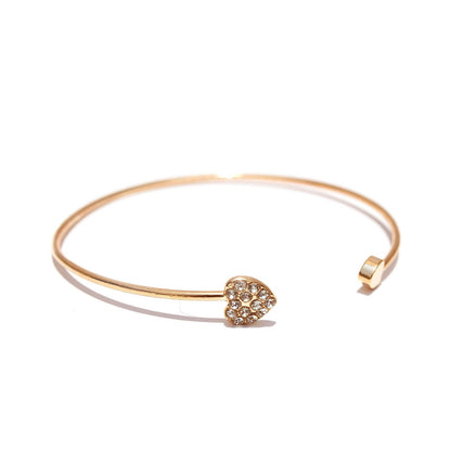 Gold Heart Bracelet - Joker & Witch
