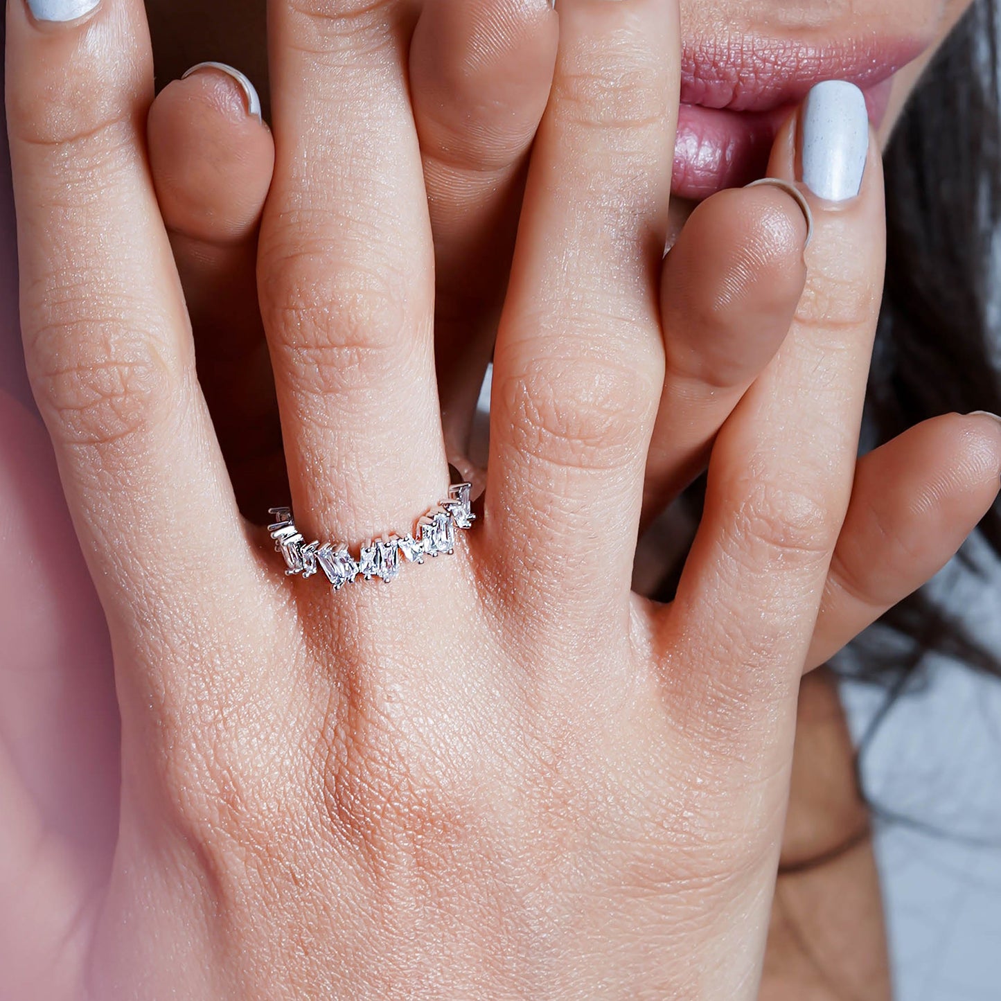 Ochi Dainty Silver Ring