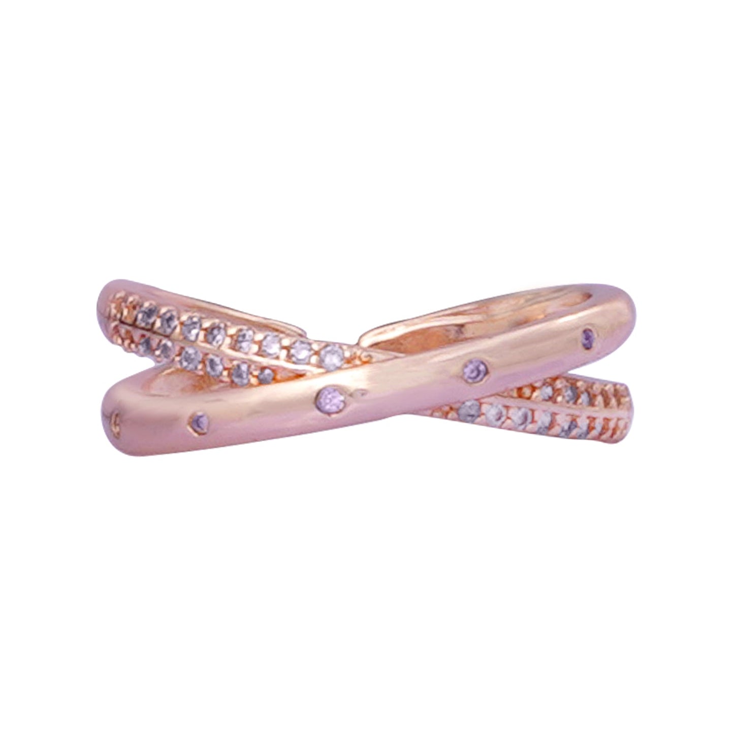 Fortuna Dainty Rosegold Ring