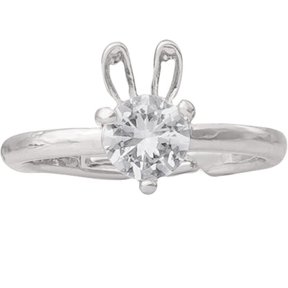 Bunny Hop Silver Ring