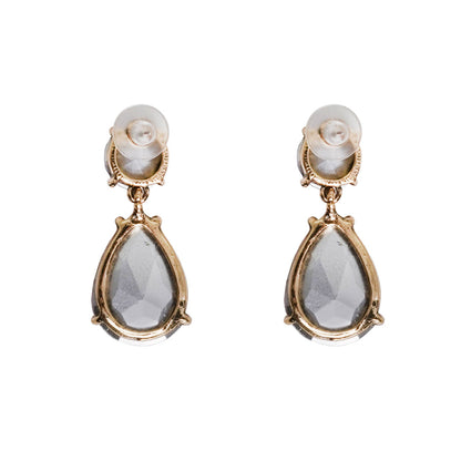 Glam Up Green Drop Earrings