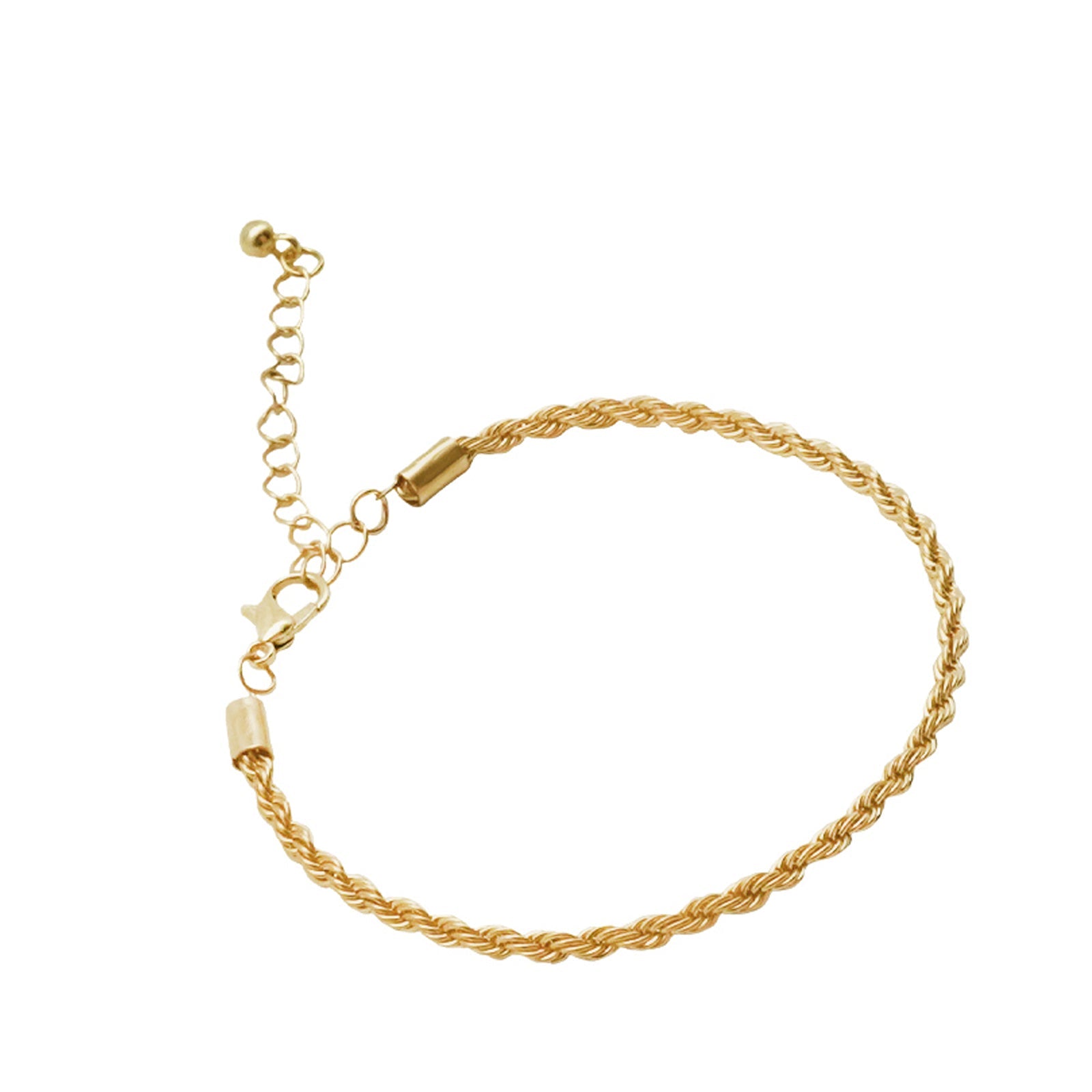 We Twist Gold Set of 4 Bracelets