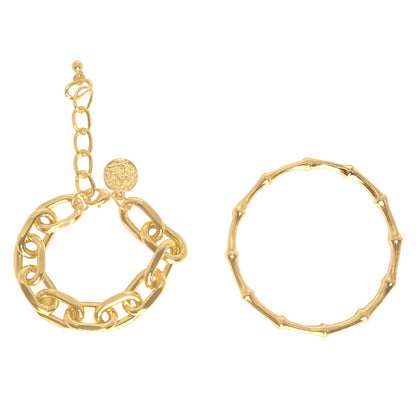 Nadia Gold Set of 2 Bracelets