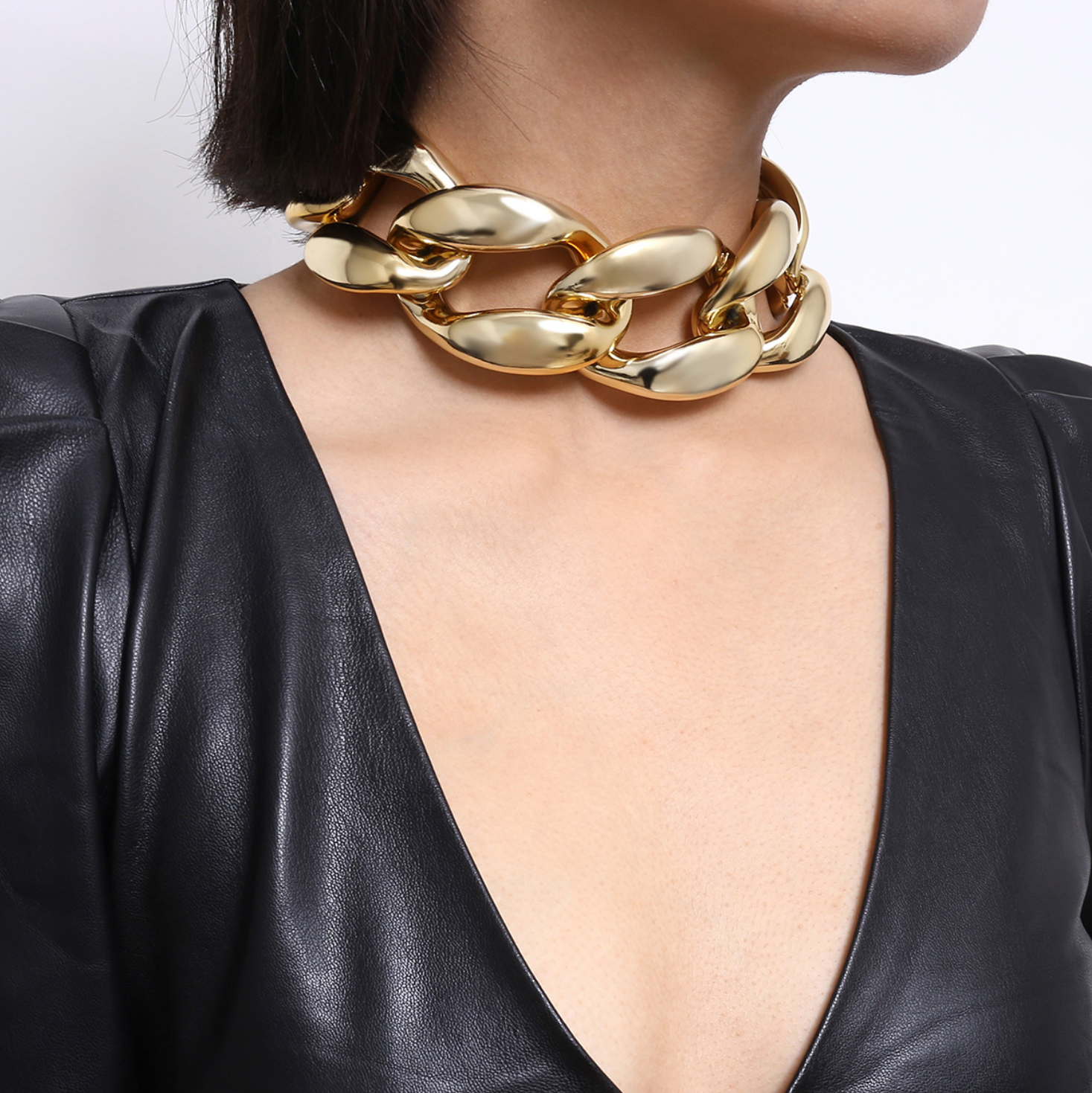 Big Time Chunky Chain Gold Choker
