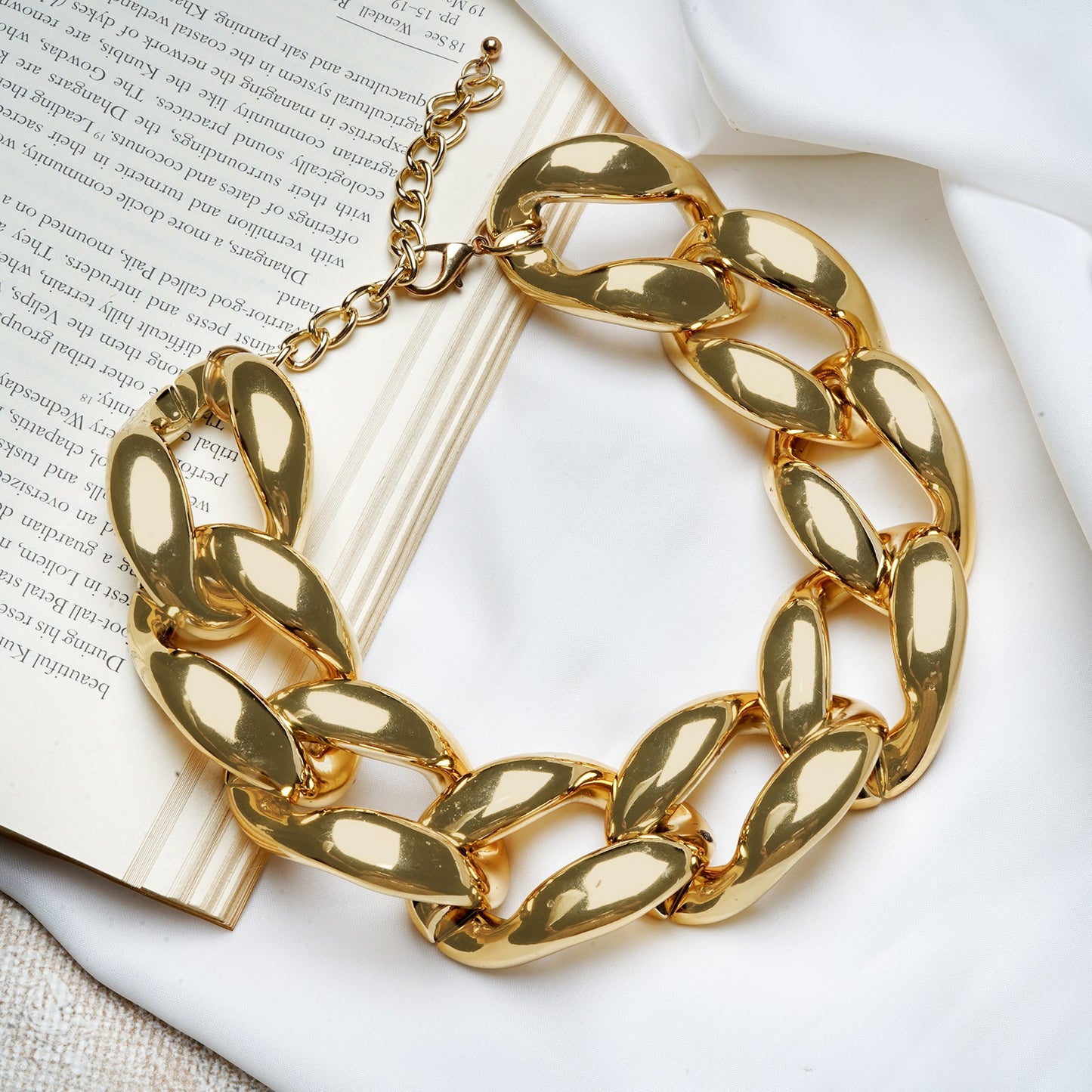 Big Time Chunky Chain Gold Choker