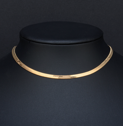Sleek is Chic Gold Necklace