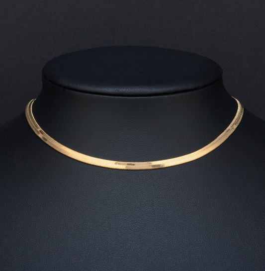 Sleek is Chic Gold Necklace