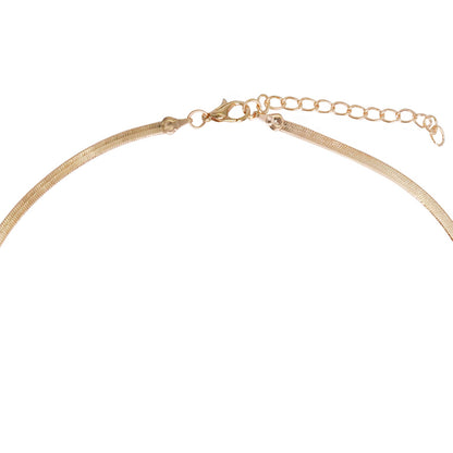 Sleek is Chic Gold Necklace