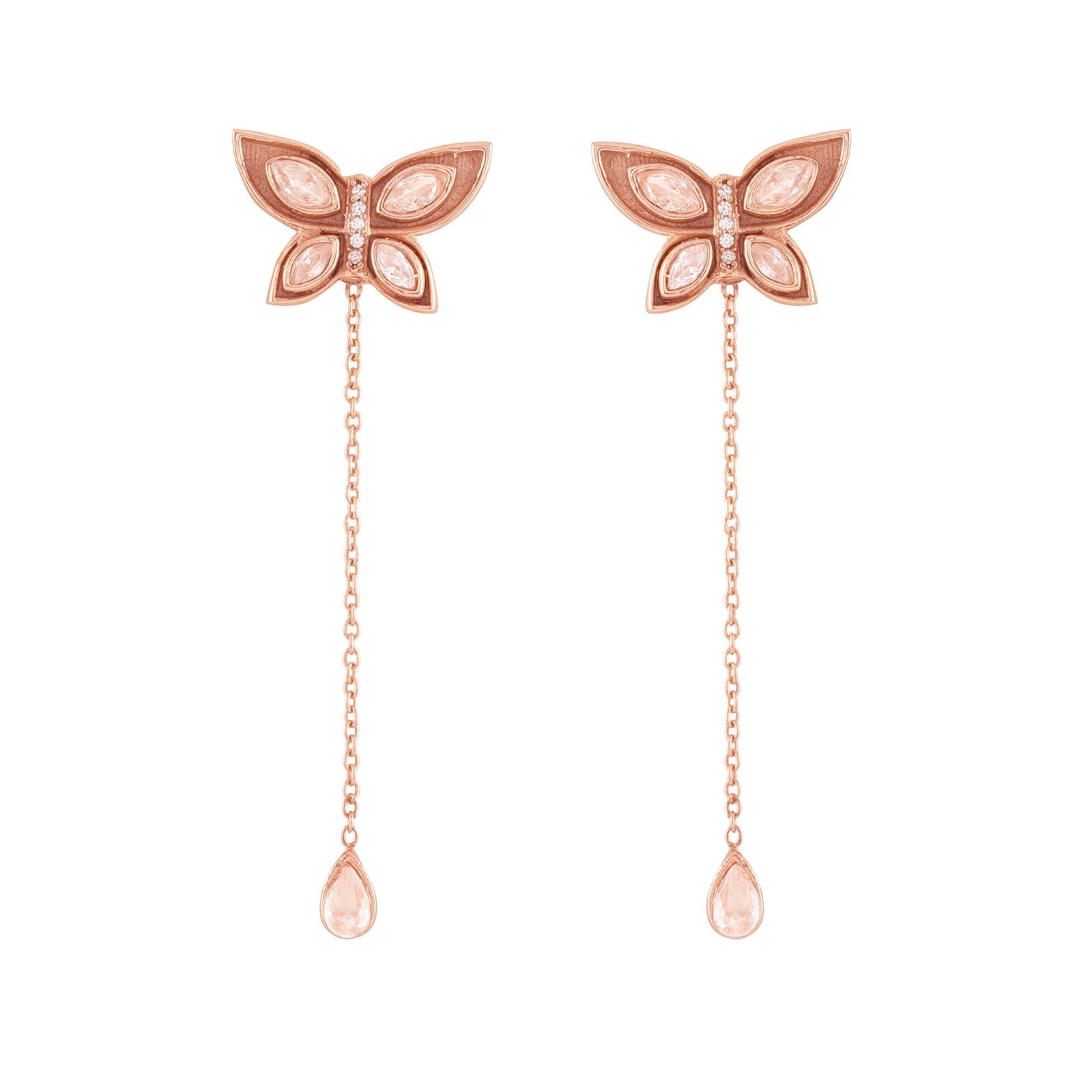 Annabella Rosegold Earring