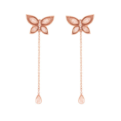 Annabella Rosegold Earring