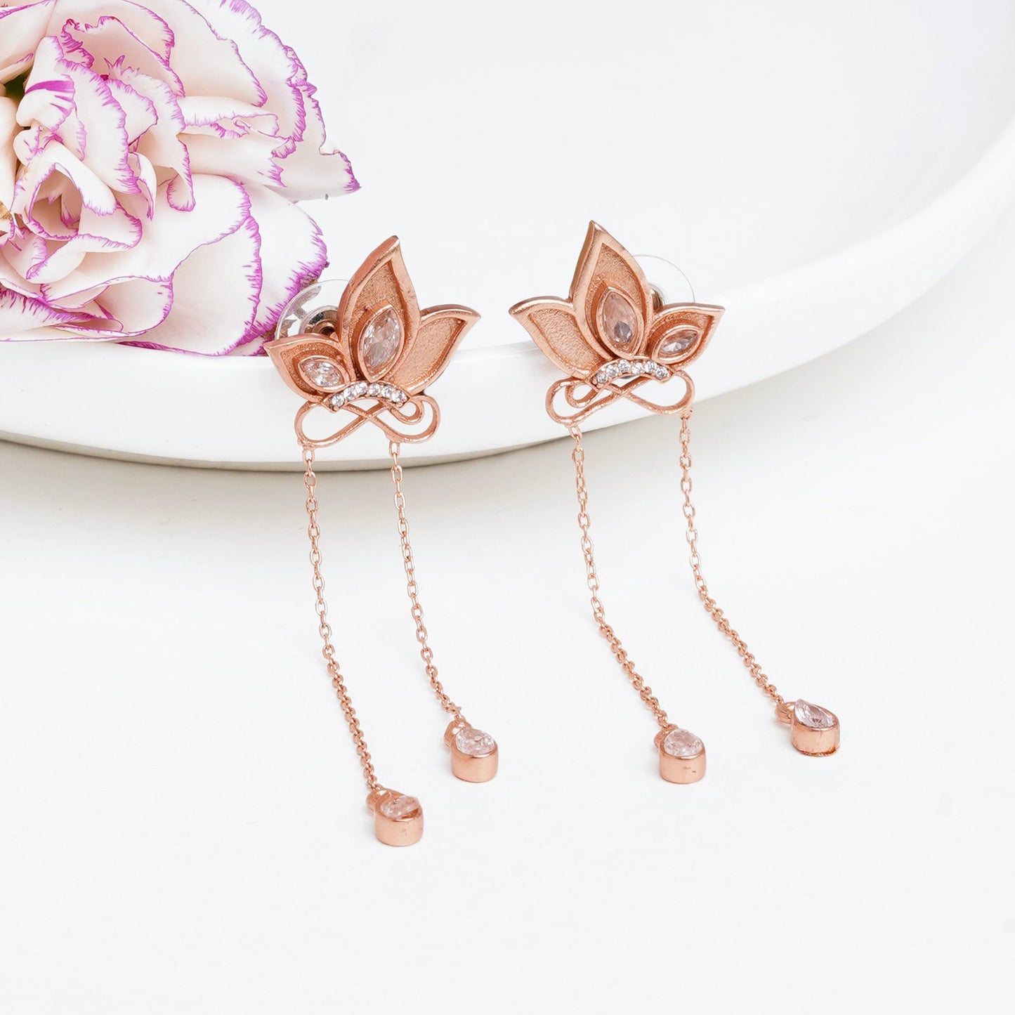 Celastrina Rosegold Earring