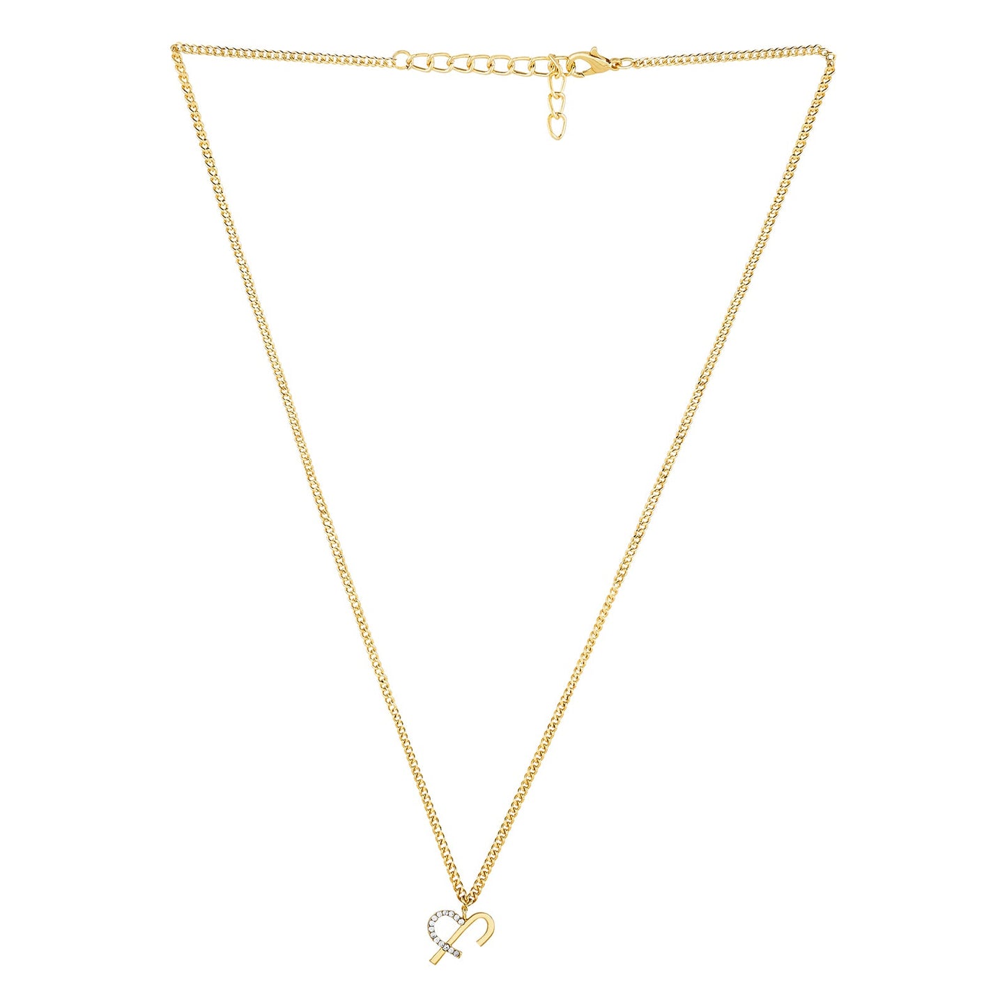 Orianna Monogram Gold Necklace