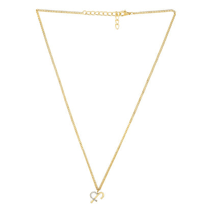 Orianna Monogram Gold Necklace
