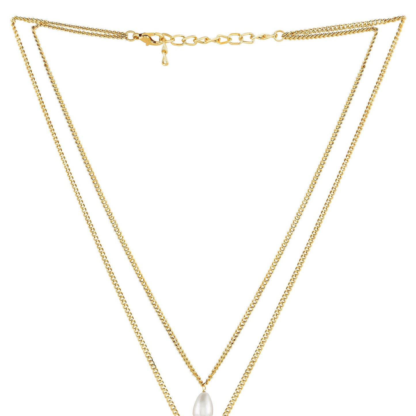 Aetheria Monogram Gold Necklace