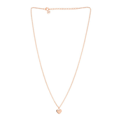 Heart of Rosegold Necklace Charm