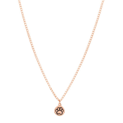 Pawsome Rosegold Necklace Charm