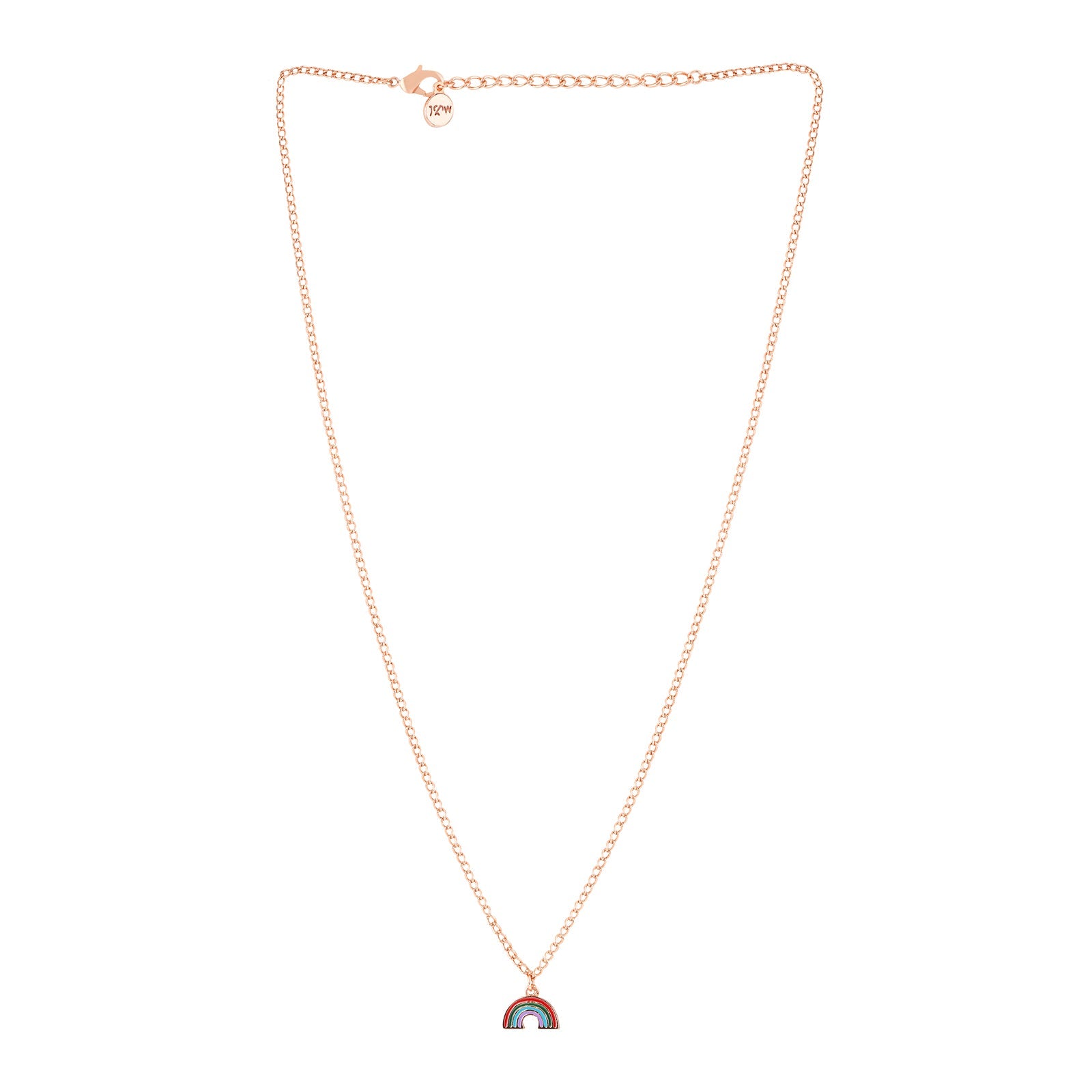 Rainbow Dreams Rosegold Necklace Charm