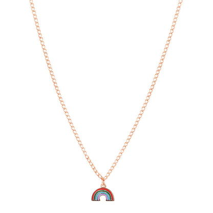 Rainbow Dreams Rosegold Necklace Charm