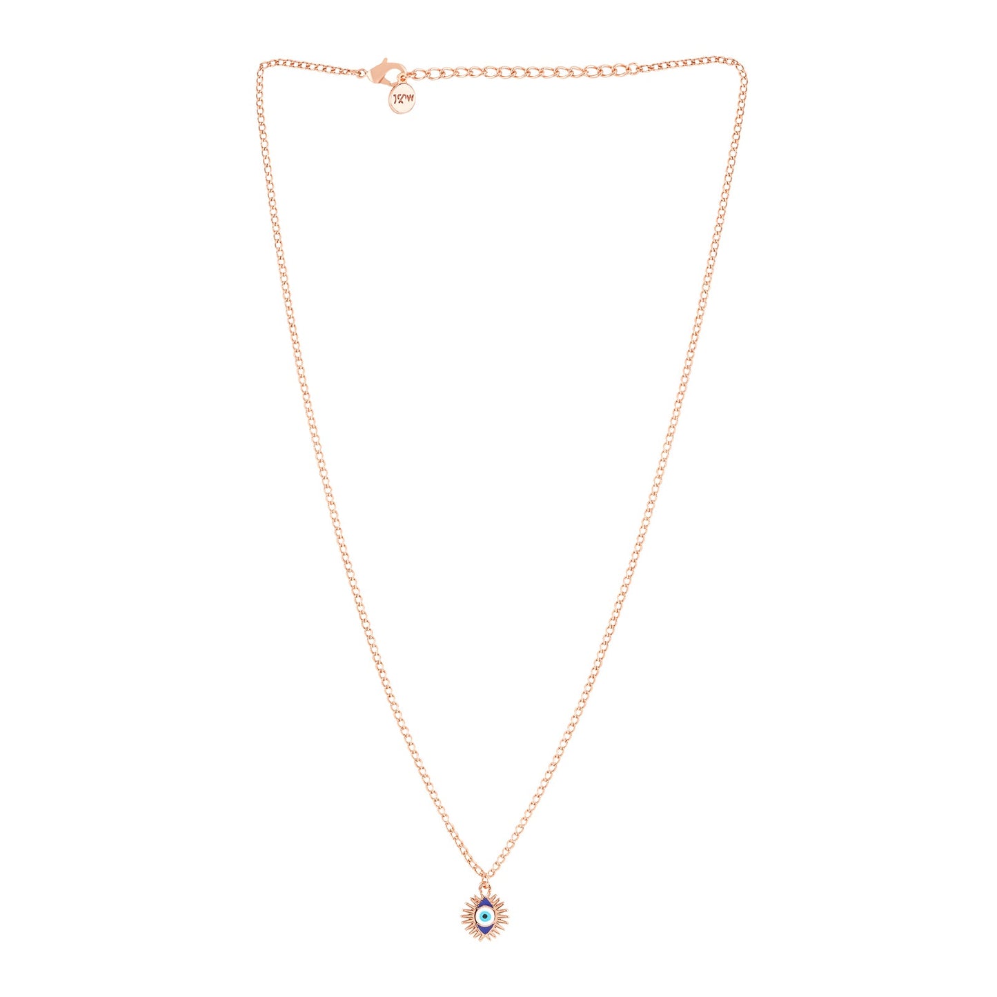 Power Of Eye Rosegold Necklace Charm