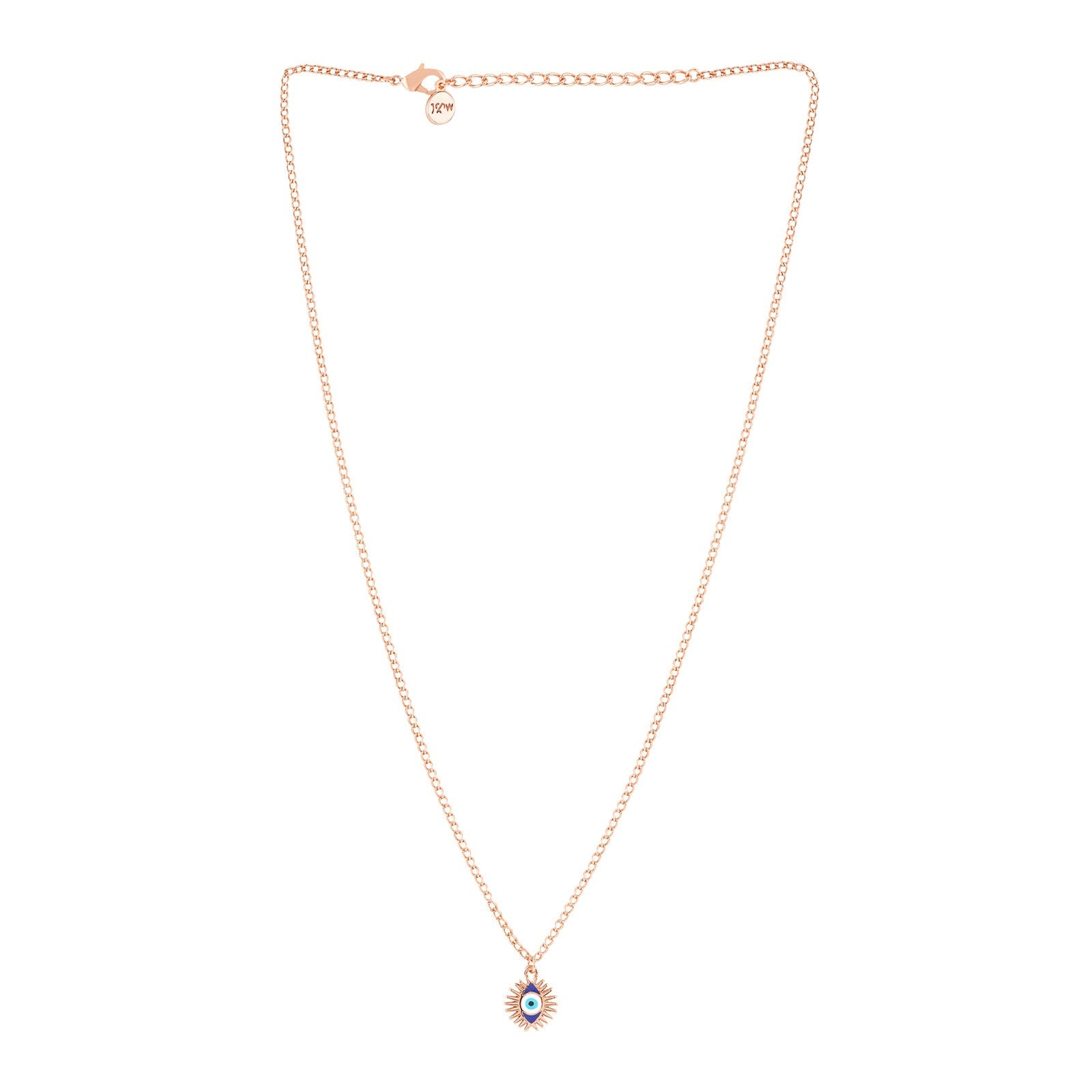 Power Of Eye Rosegold Necklace Charm