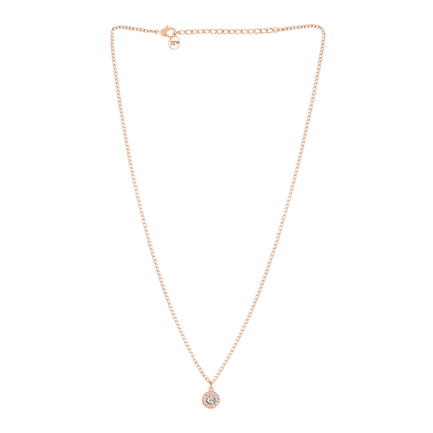 Shine Bright Rosegold Necklace Charm