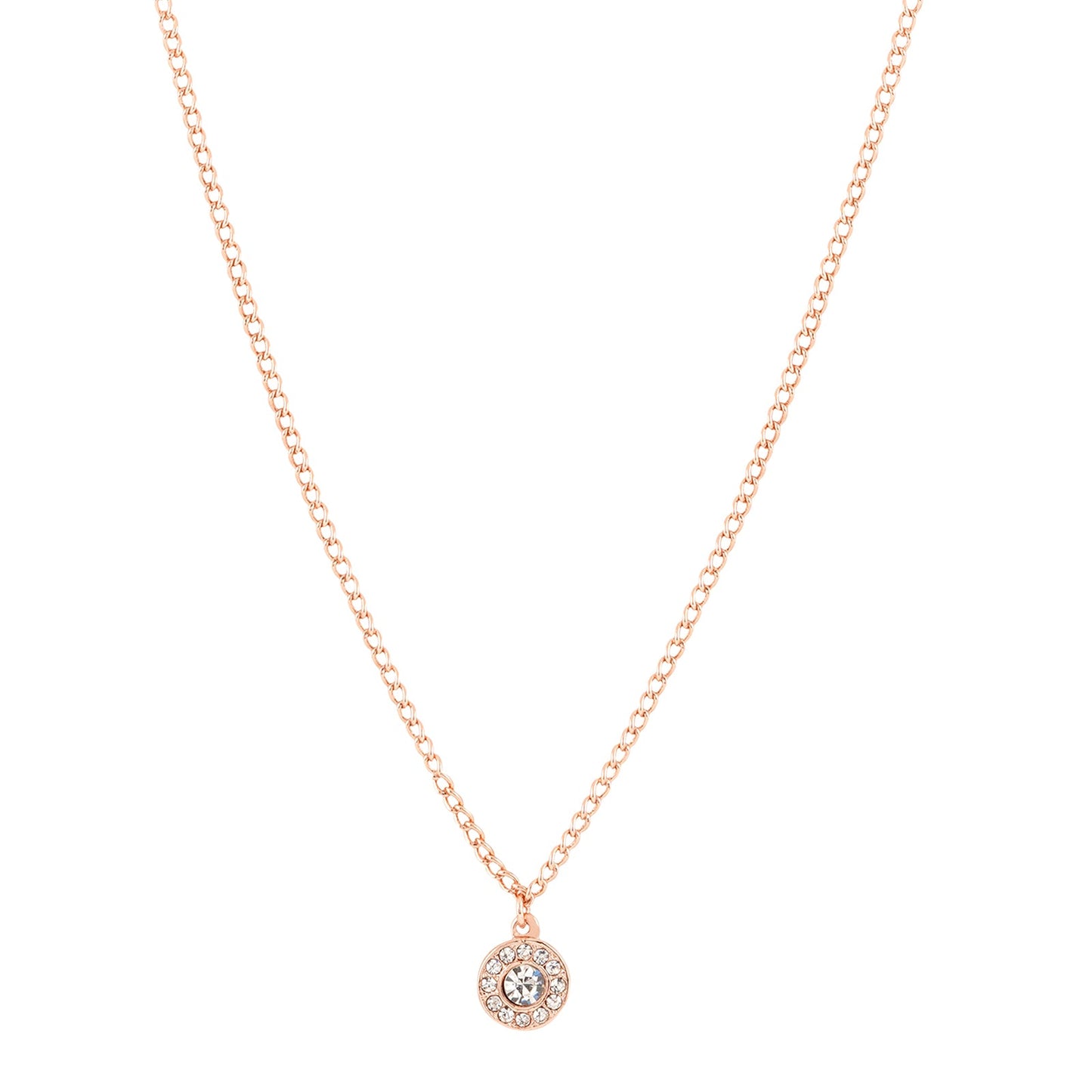 Shine Bright Rosegold Necklace Charm