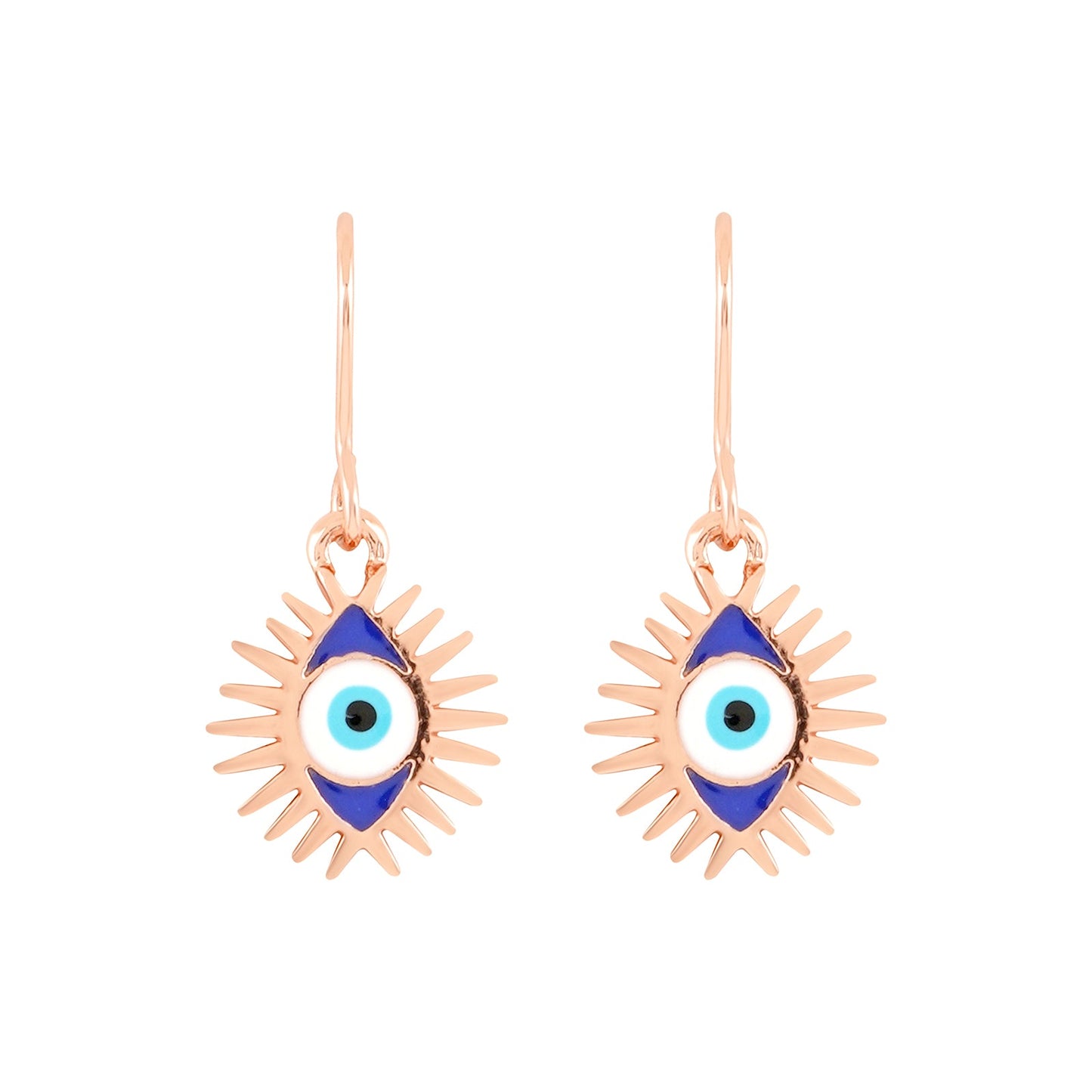 Power Of Eye Rosegold Earrings