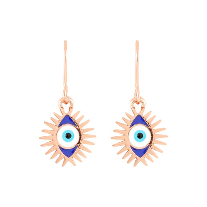 Power Of Eye Rosegold Earrings