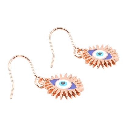 Power Of Eye Rosegold Earrings