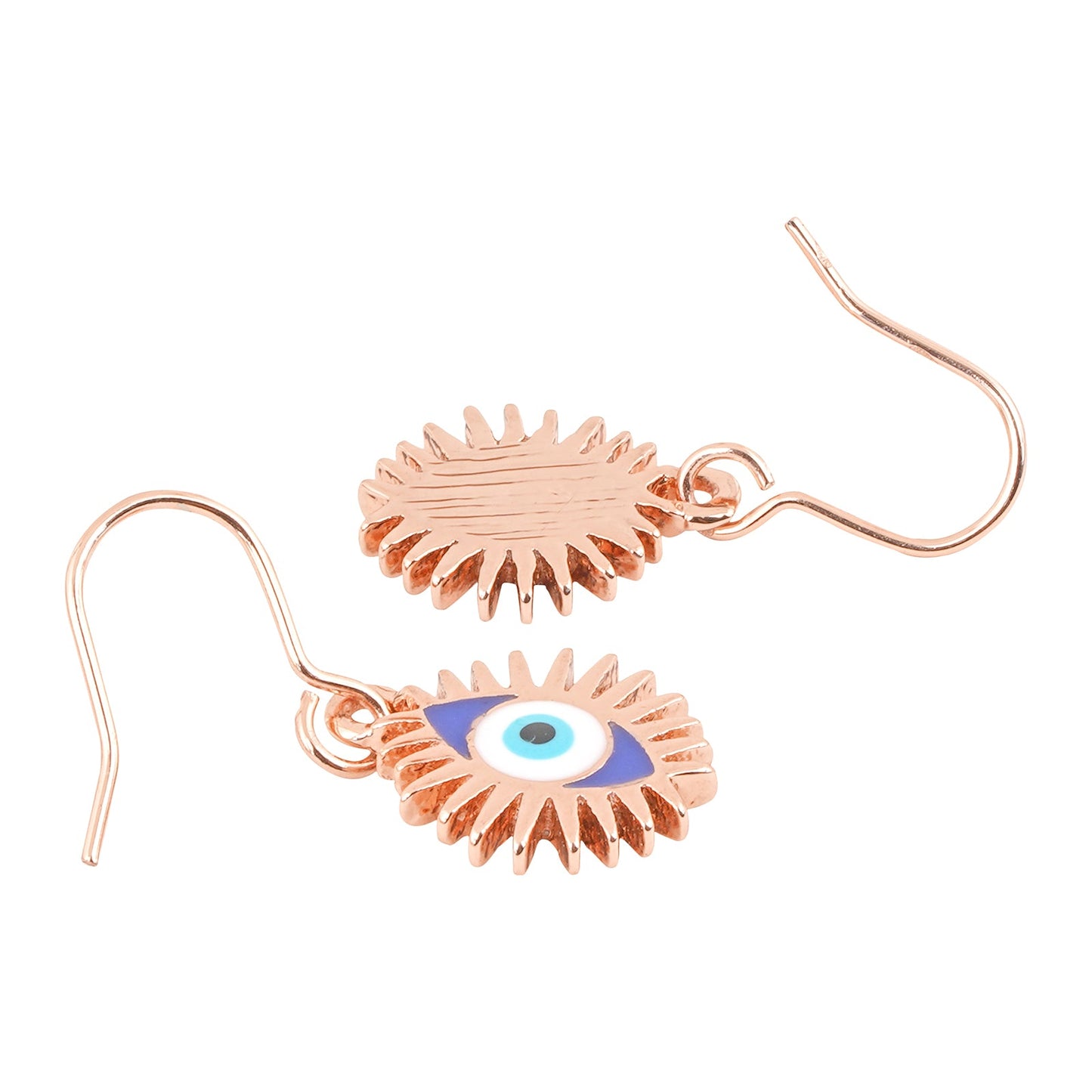 Power Of Eye Rosegold Earrings