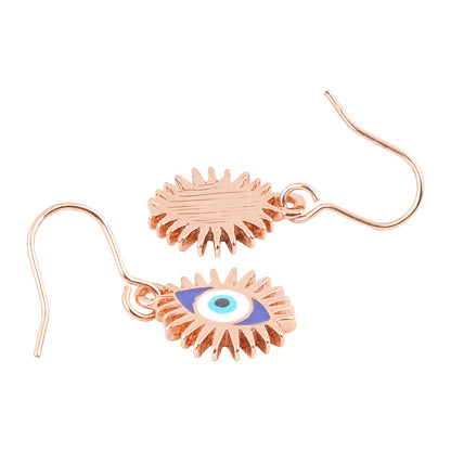 Power Of Eye Rosegold Earrings
