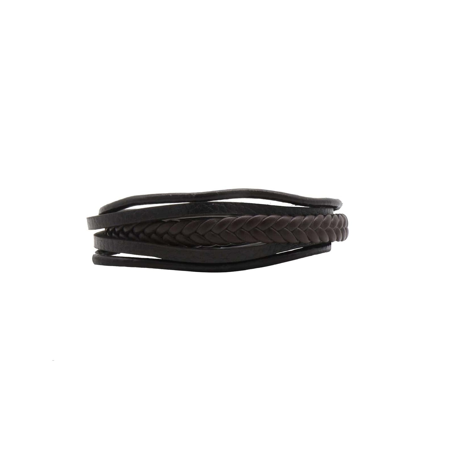 Charles Multi-Strand Brown Men's Bracelet