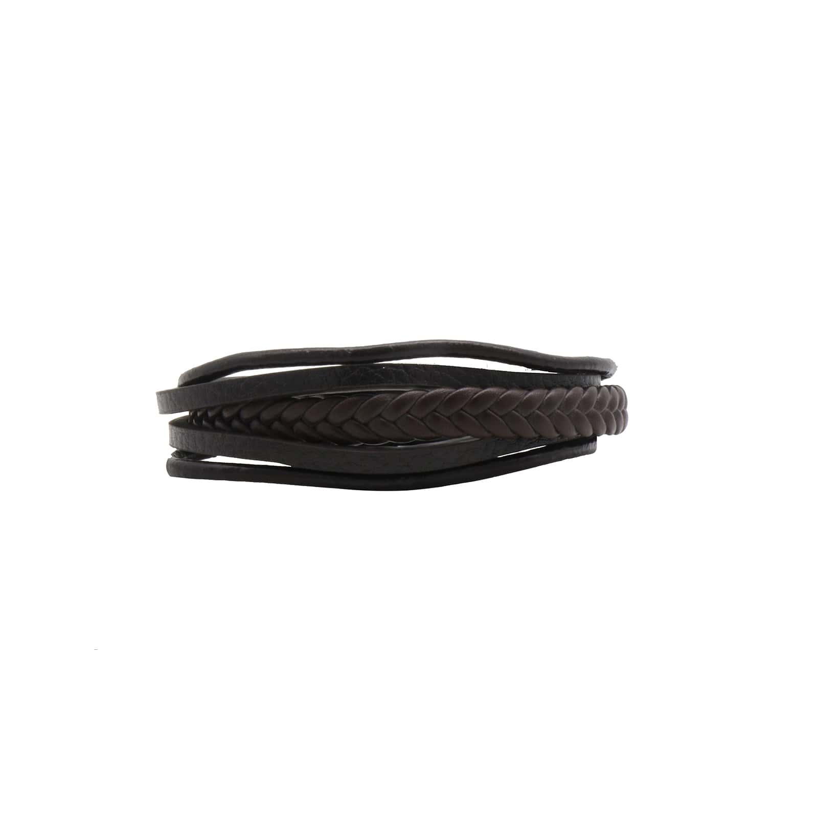 Charles Multi-Strand Brown Men's Bracelet