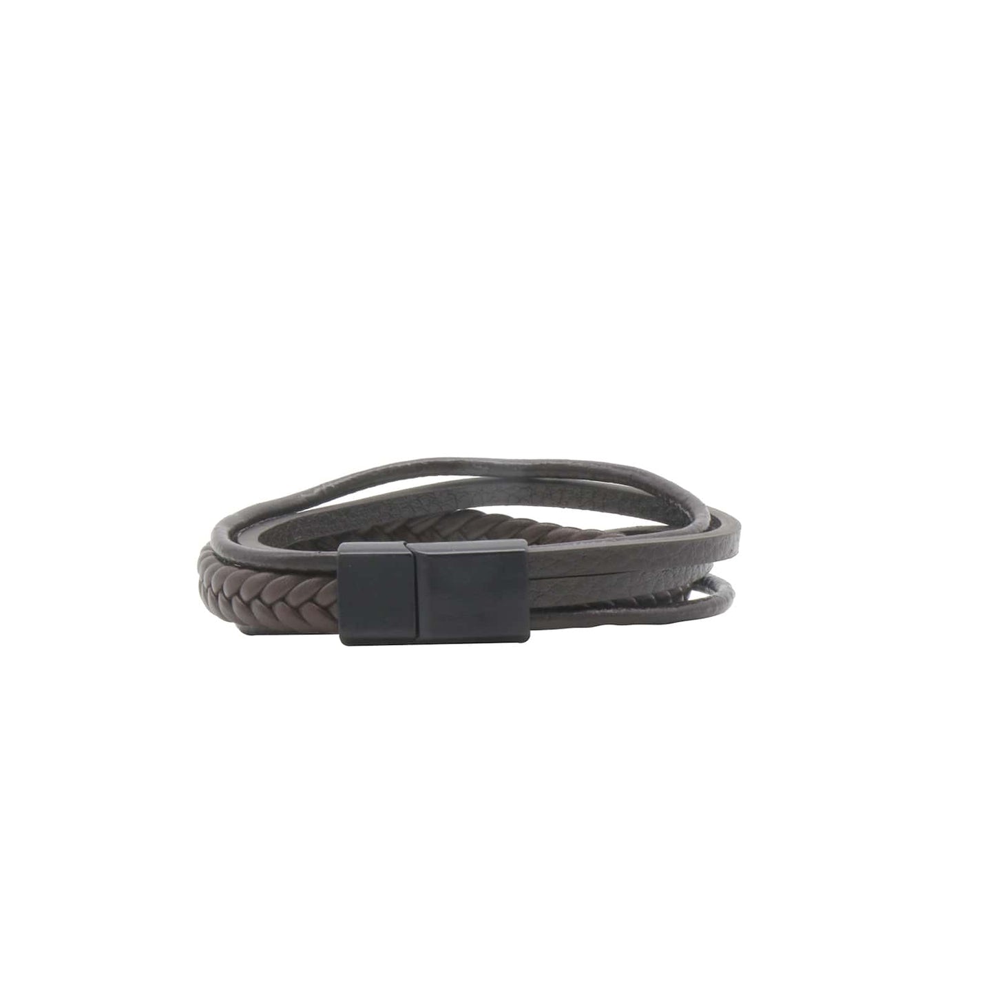 Charles Multi-Strand Brown Men's Bracelet