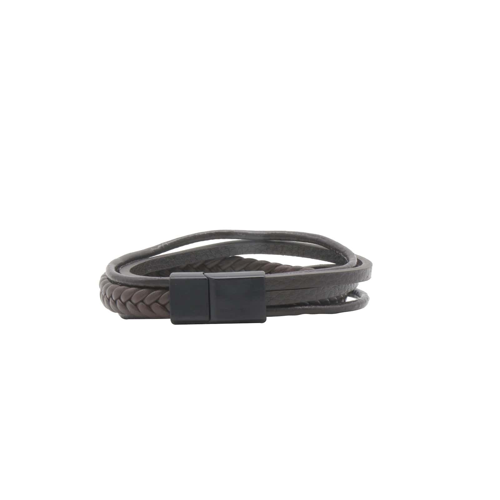 Charles Multi-Strand Brown Men's Bracelet